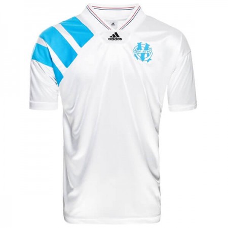 Billiga Fotbollströjor Olympique de Marseille Hemma tröja 1993 Kortärmad